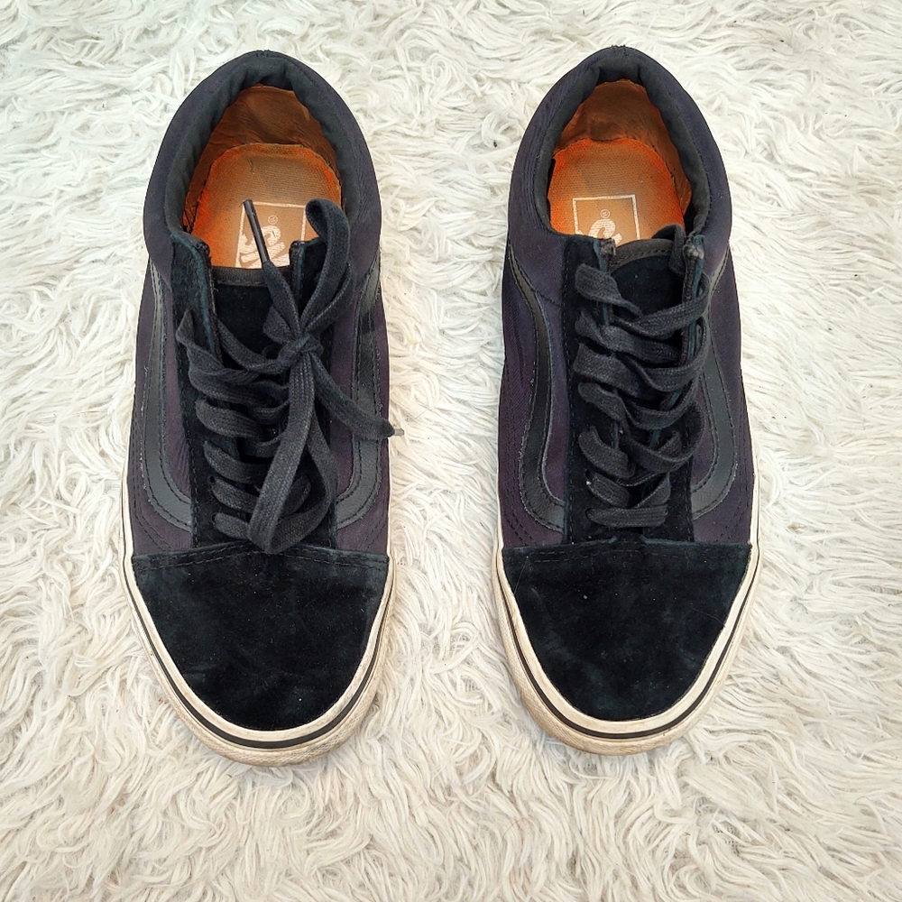 Vans Old Skool Black Scotchgard Nylon and Suede - Picture 2 of 5
